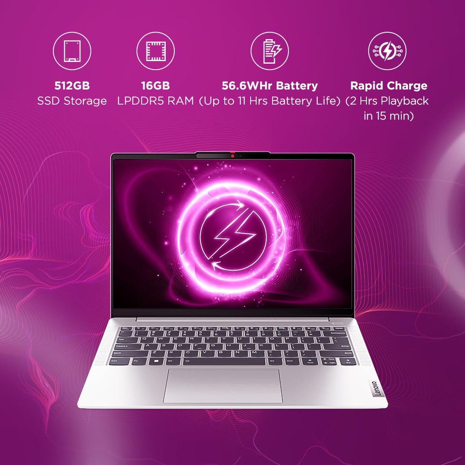 Lenovo 🍄 IdeaPad Slim 5 Laptop, AMD 8-Core Ryzen 7 7730U